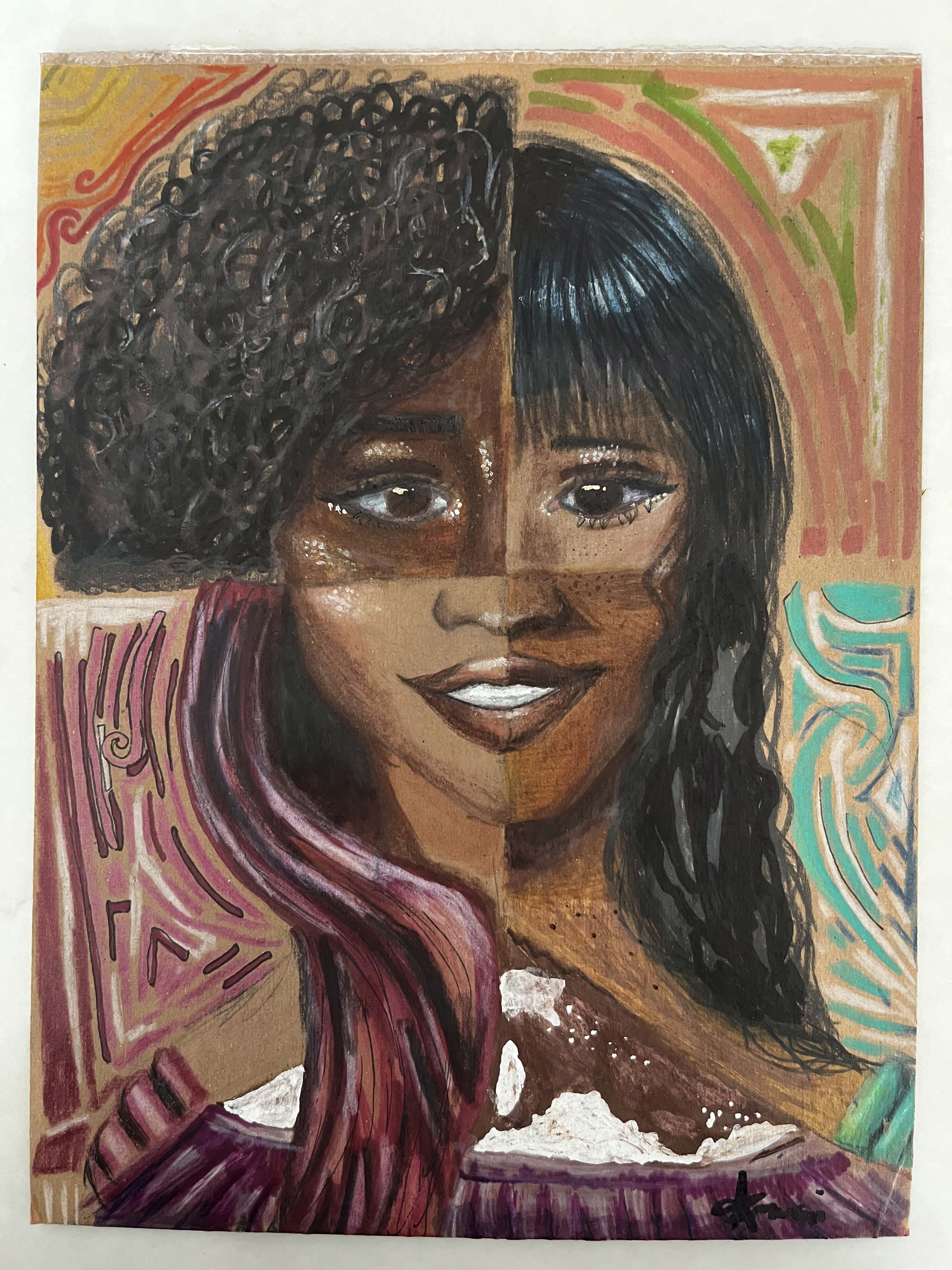 "Many Faces" by Amani