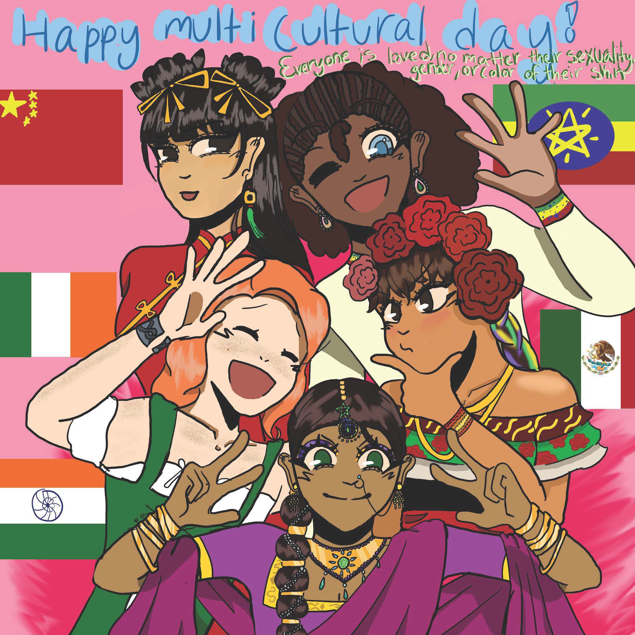 "Happy MultiCultural Day!!!" by Sarai