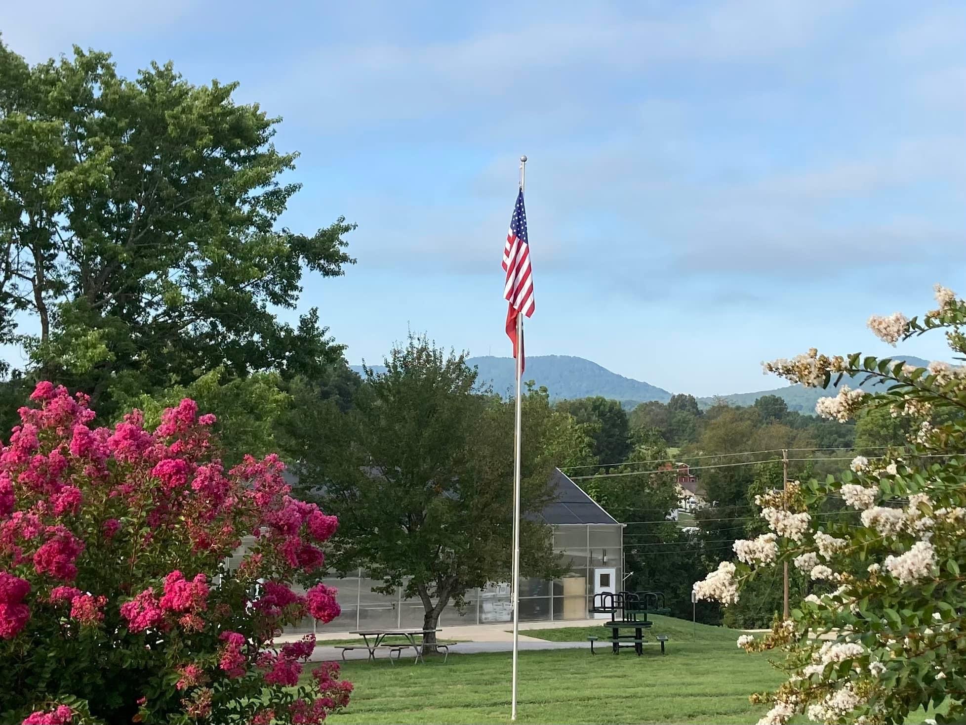 Old Main Looking At Boat Mtn