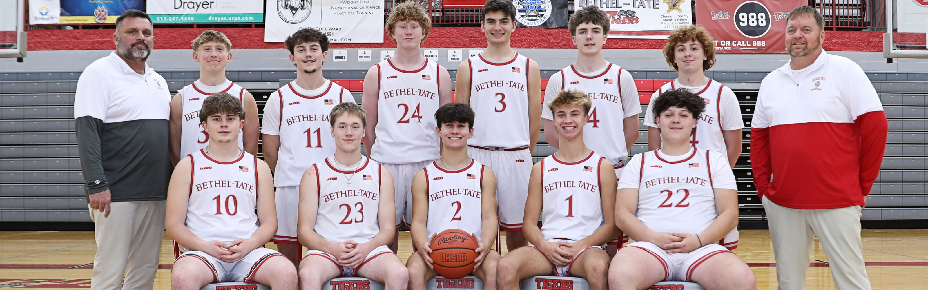 Boyys Basketball Team Photo