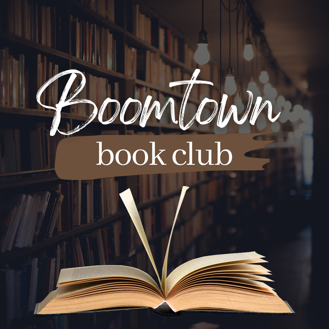 Boomtown Book Club Graphic