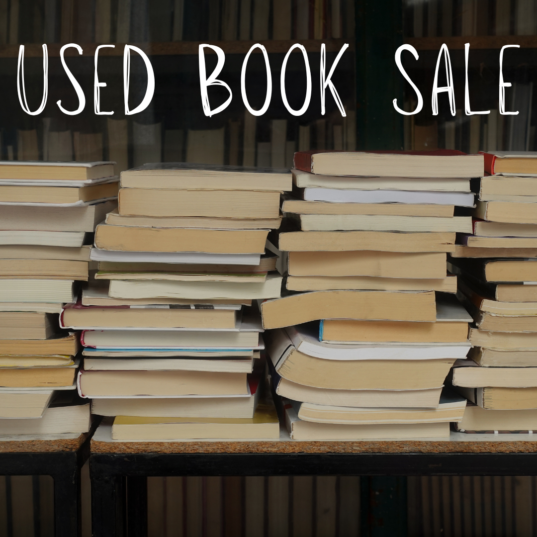 Used Book Sale Graphic