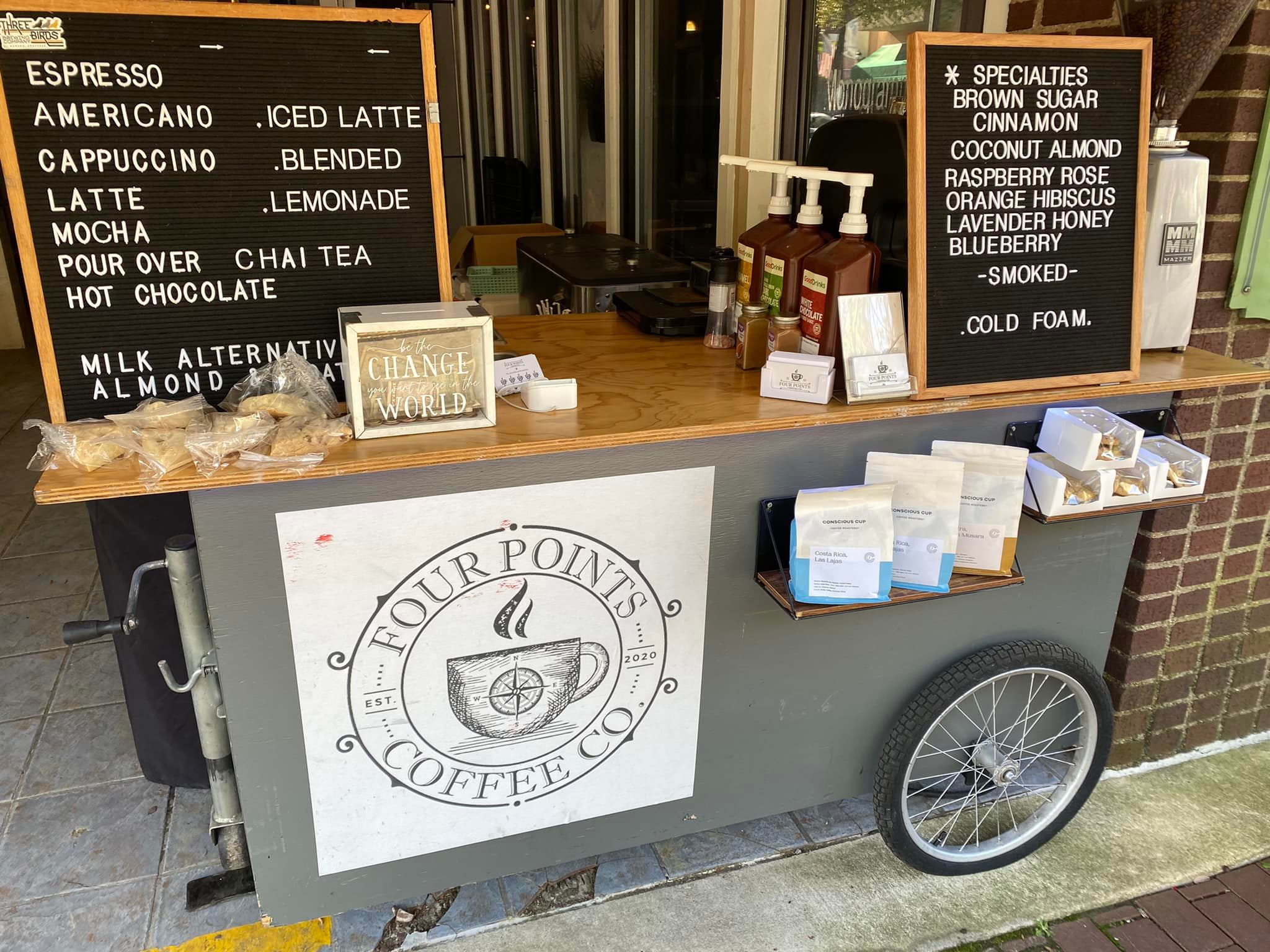 Four Points Coffee Cart