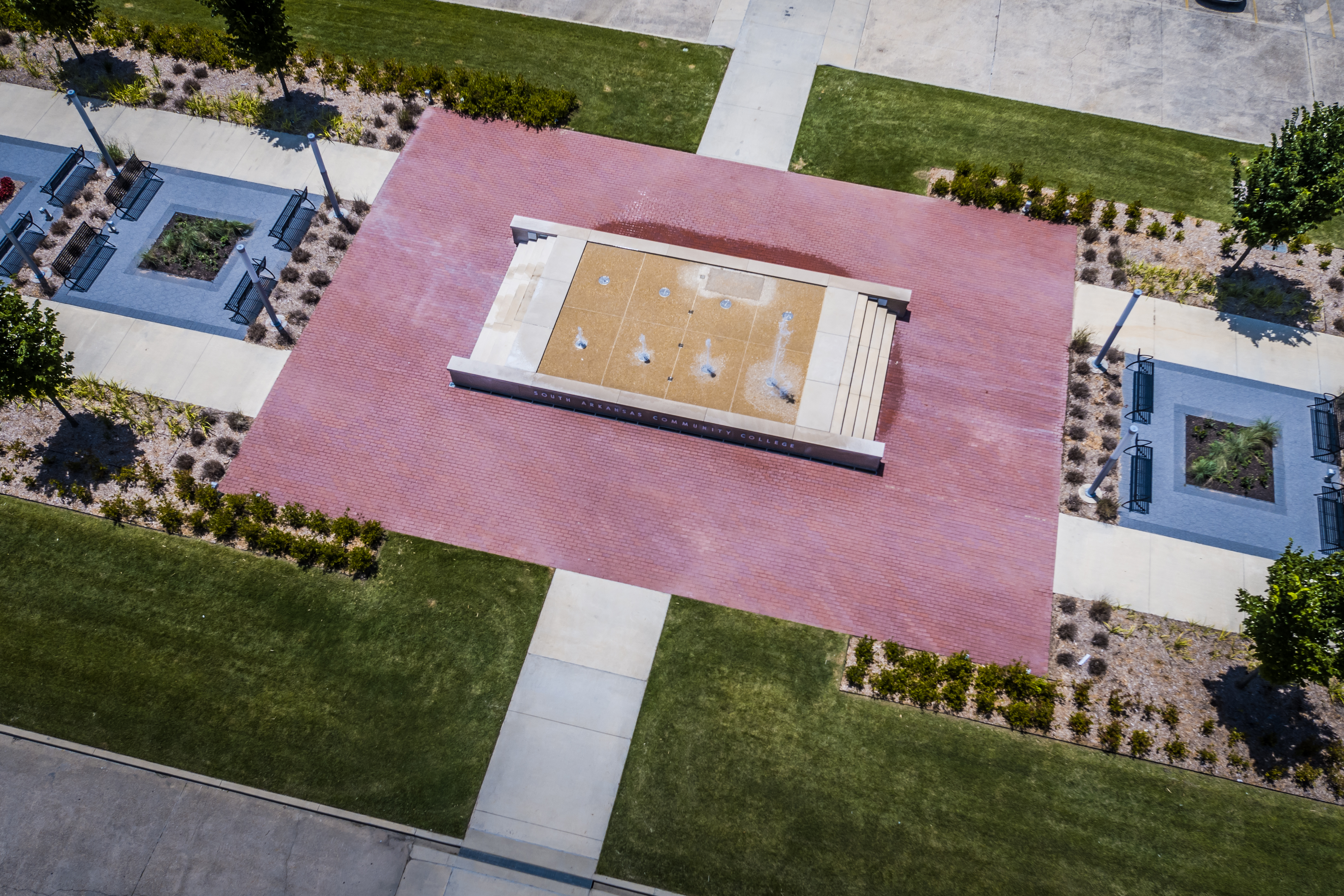 Photo of Heritage Plaza fountain