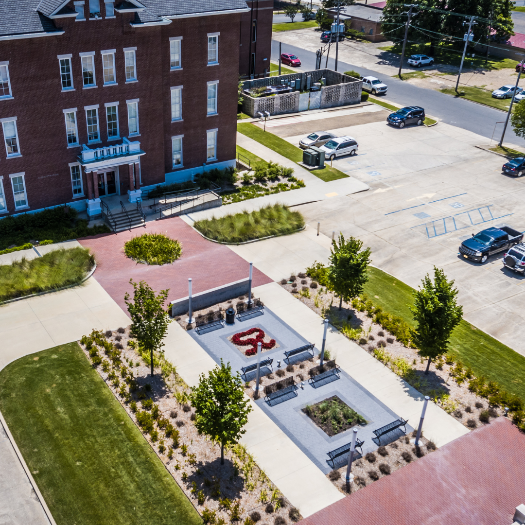 Ariel Photo of Heritage Plaza