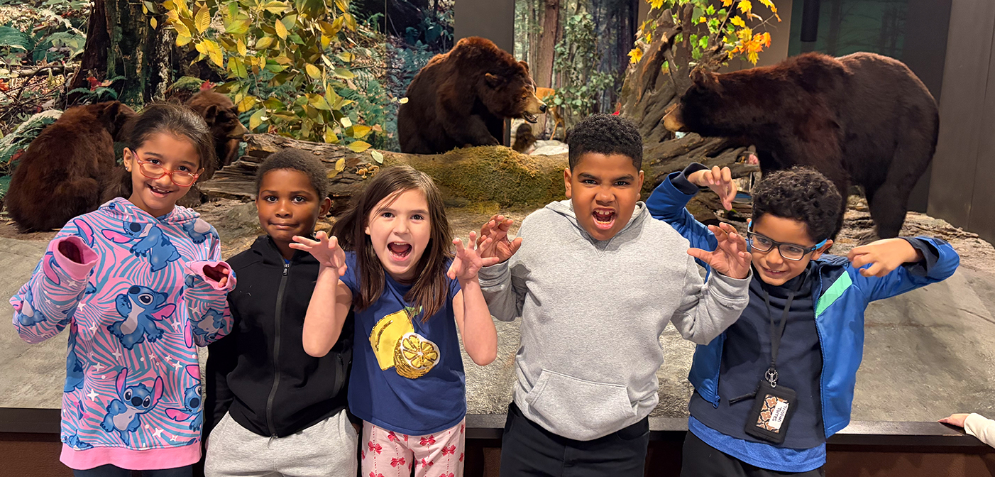 West Rd 4th graders at the NYS Museum