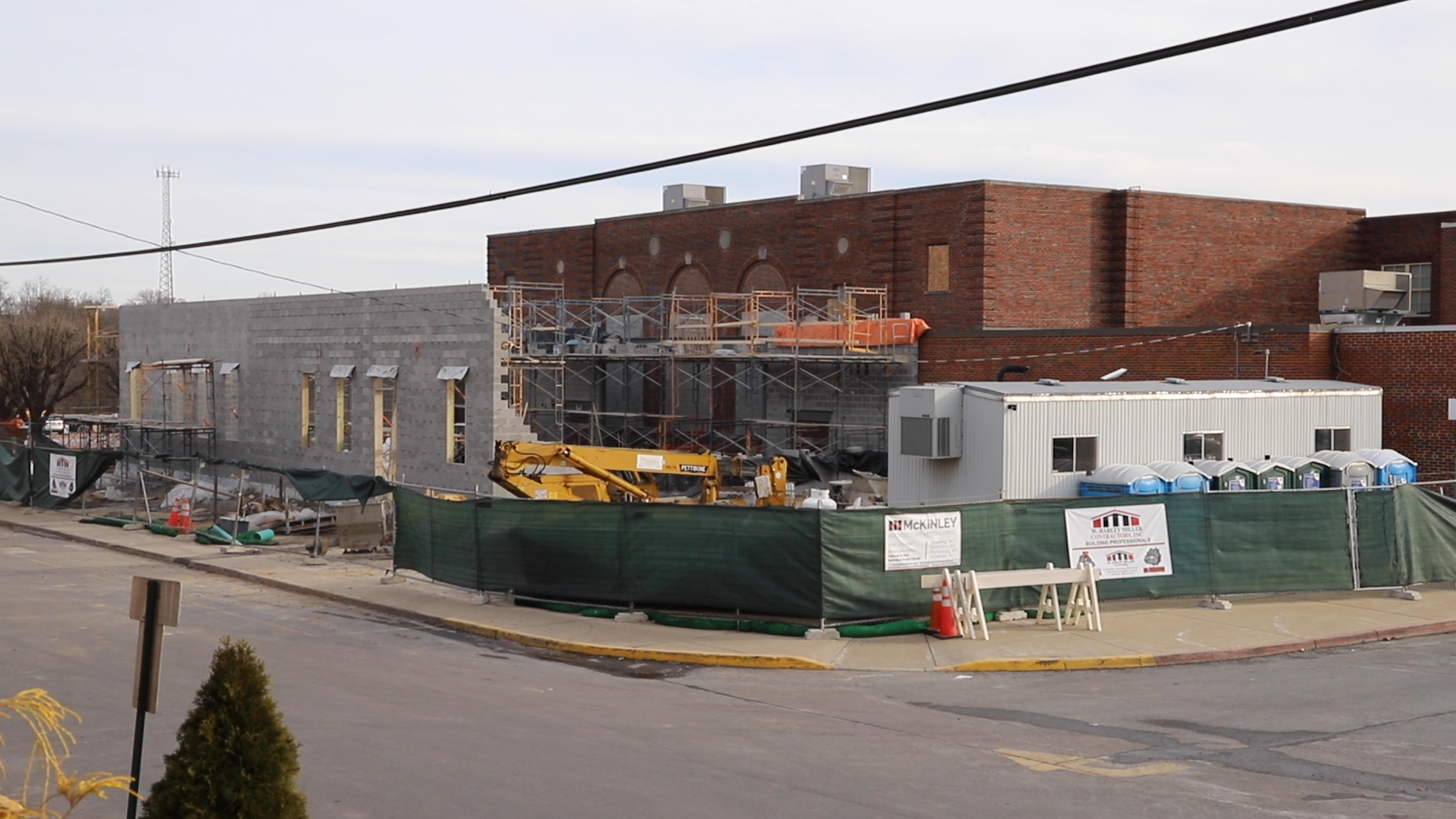 image of martinsburg high school fine arts addition