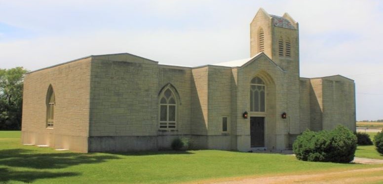 outside mausoleum