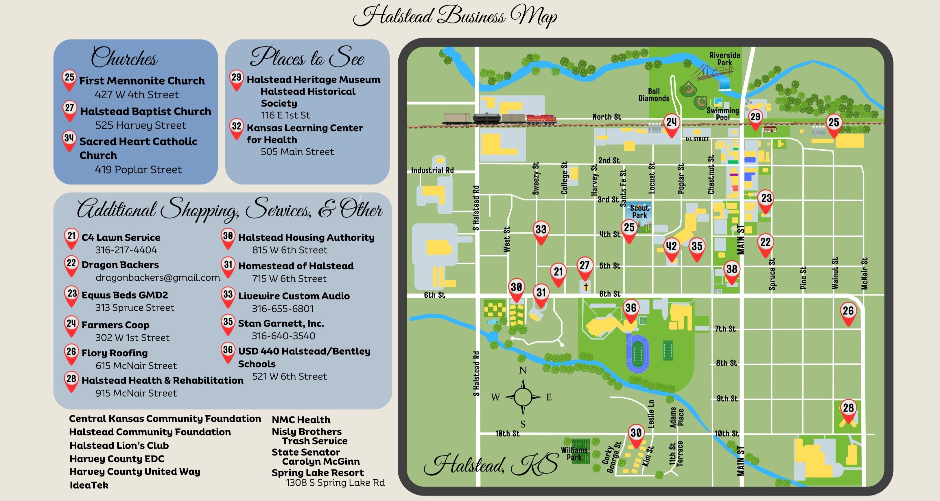 chamber business map