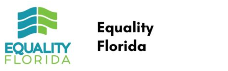 Image of a logo for Florida's Equality Florida organization.
