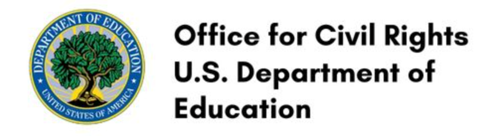 The image shows a logo for the Department of Education from the United States, which is associated with the U.S. Department of Education.