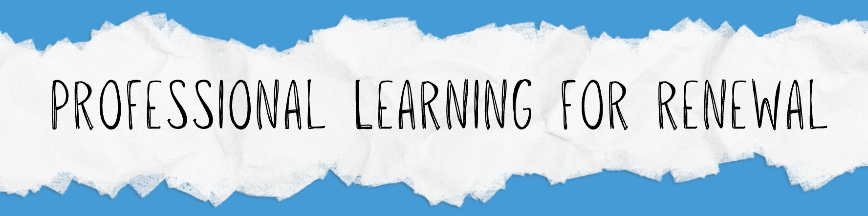 professional learning for renewal