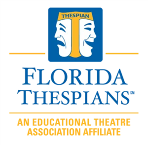 Florida thespians logo