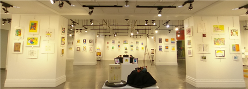 Art gallery banner