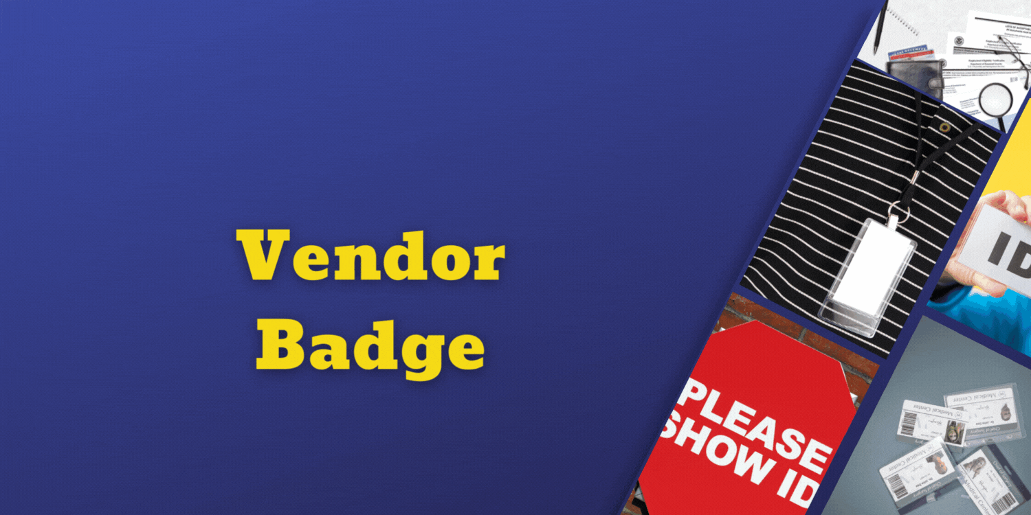 Vendor Badge banner gif