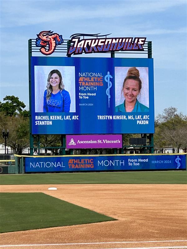 coaches smiling on the baseball screen 