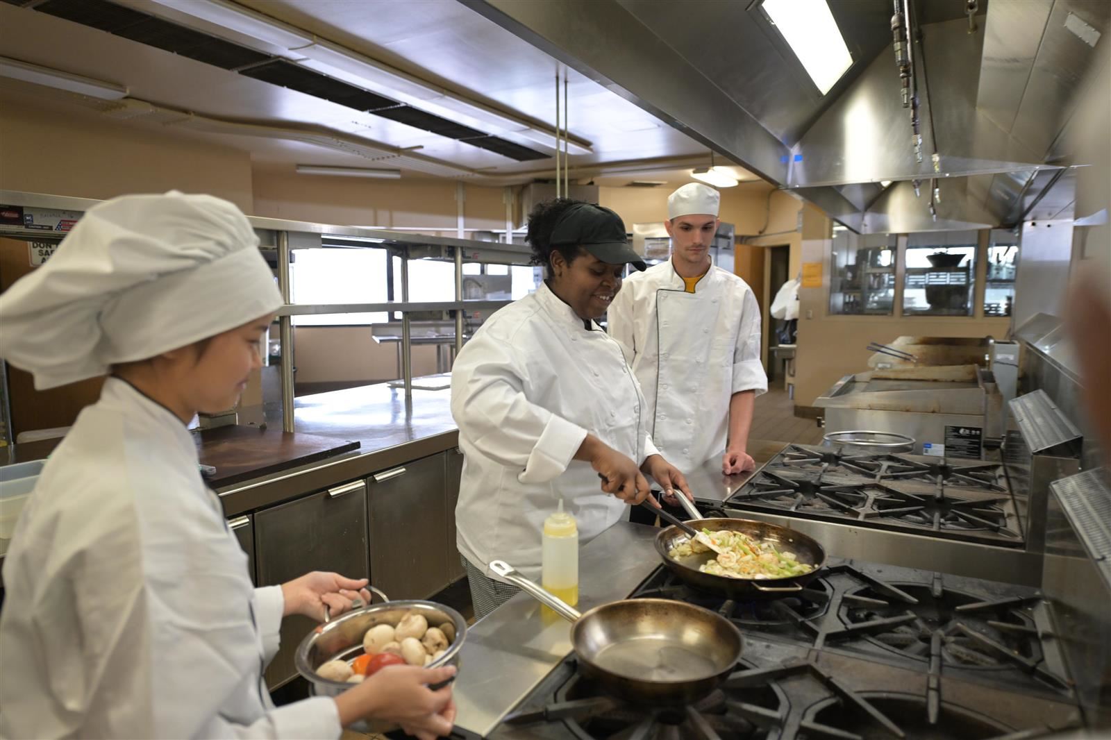 Culinary students