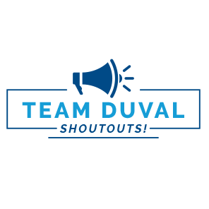 Team Duval Shoutouts