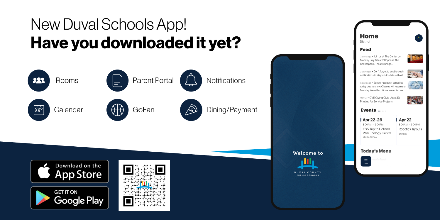 New Duval Schools App! Have you downloaded it yet?