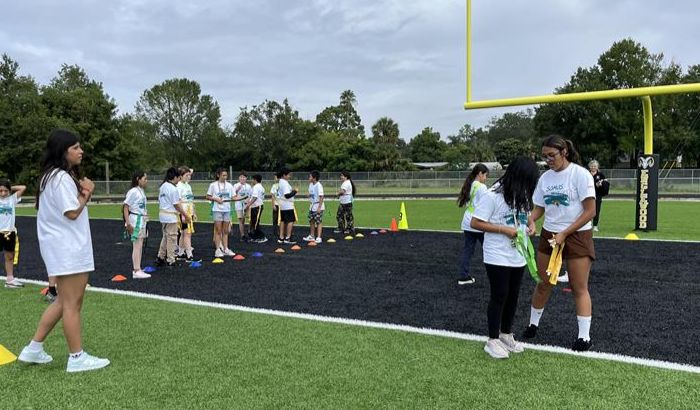 Hispanic Heritage Month with "Somos Duuuval" Youth Football Camp