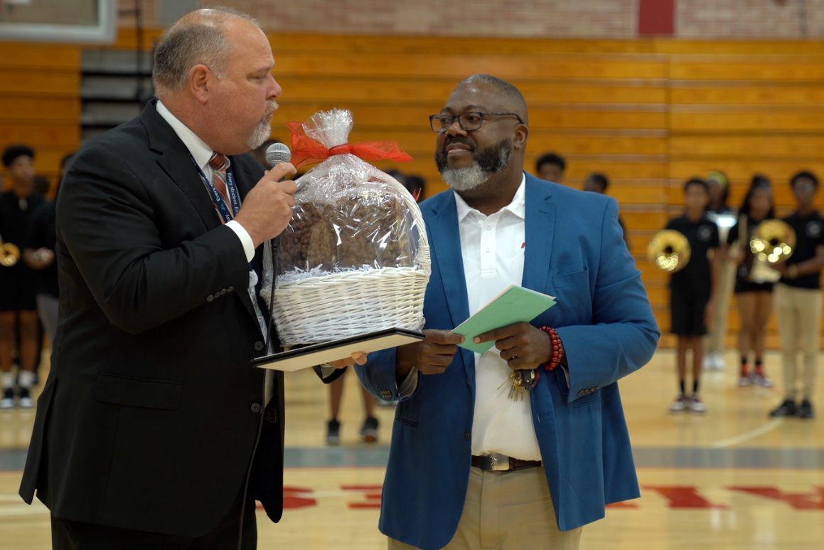 Principal of the Year: Vincent R. Hall, William M. Raines High School