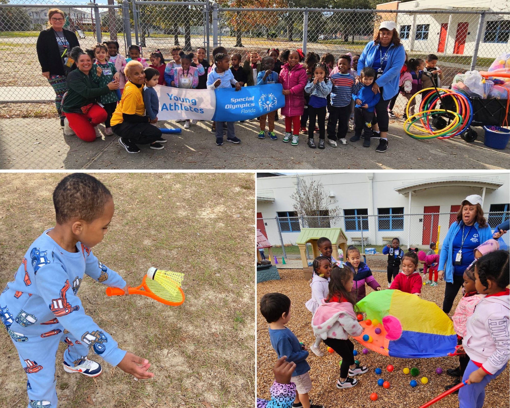 Special Olympics Day at Merrill Road Elementary 