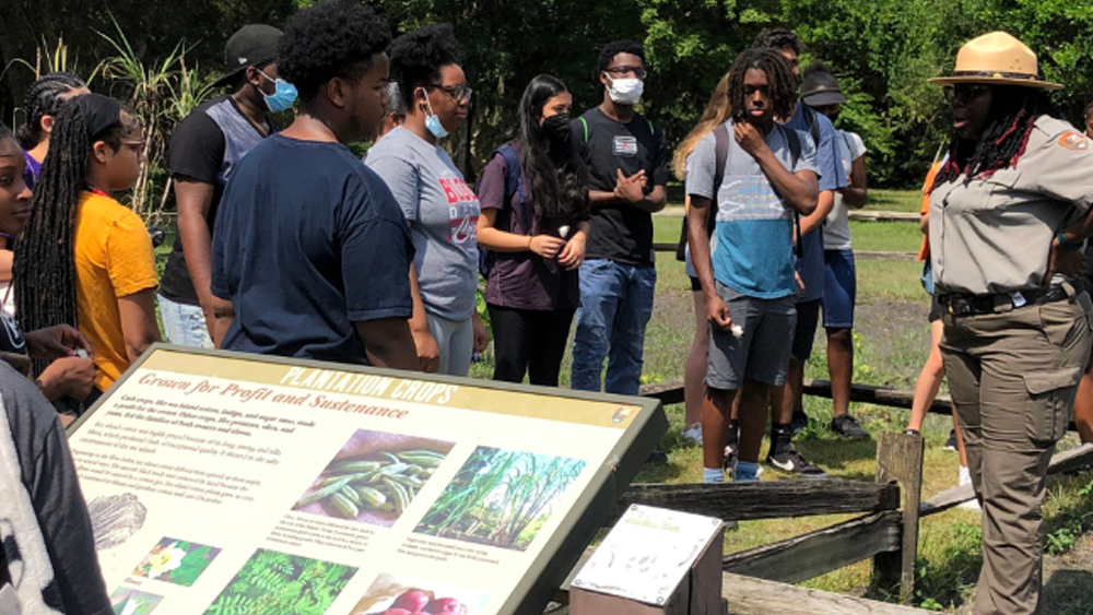 Duval County students take field trip to Kingsley Plantation