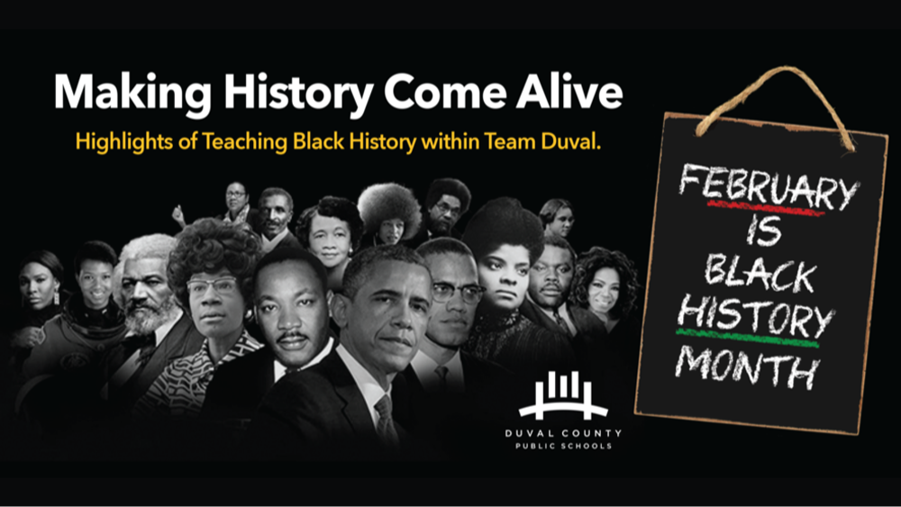 Making History Come Alive. February is Black History Month. 