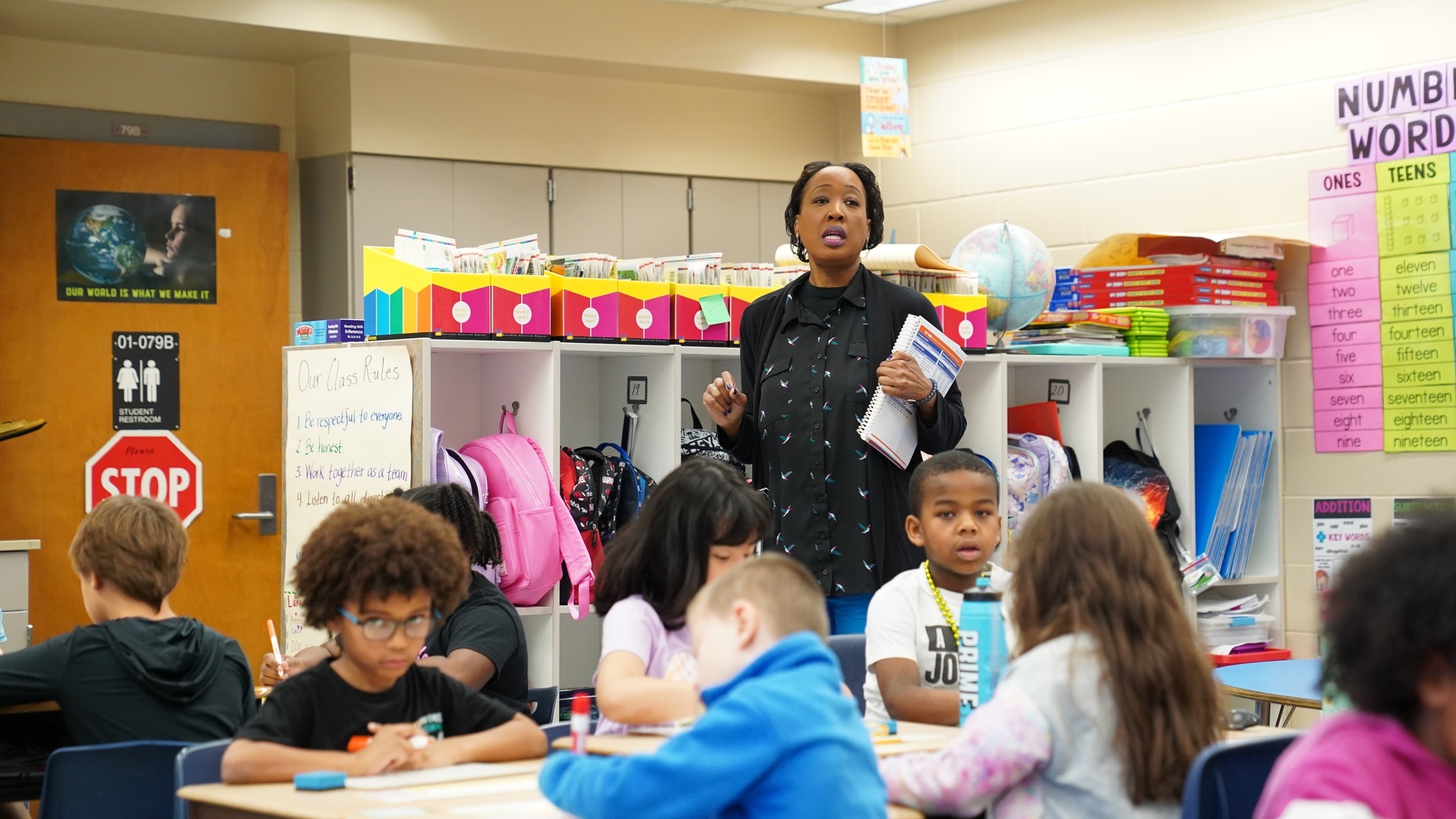Nicole Ashby teaching