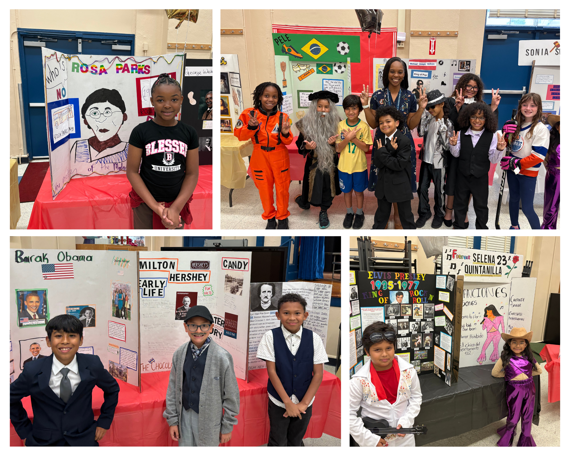 West Riverside ES Wax Museum