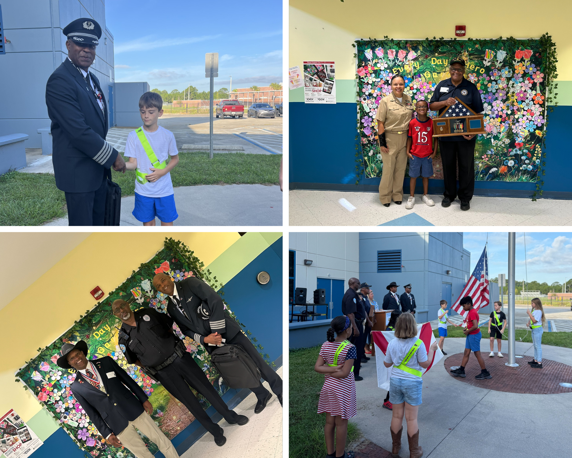 Images from Chaffee Trail Elementary's Everyday Heroes celebration
