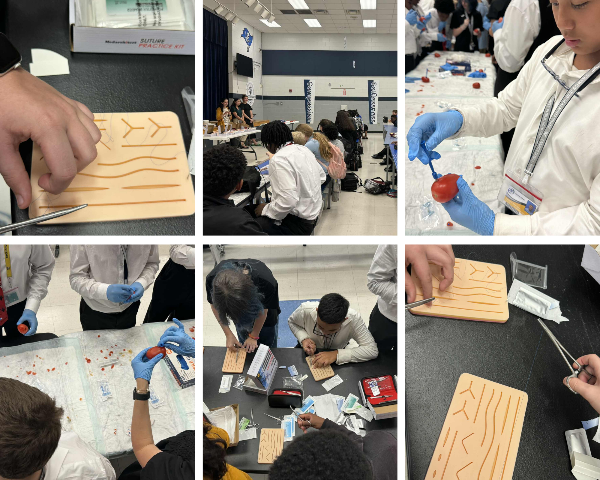 Oceanway Middle School Young Medics Workshop