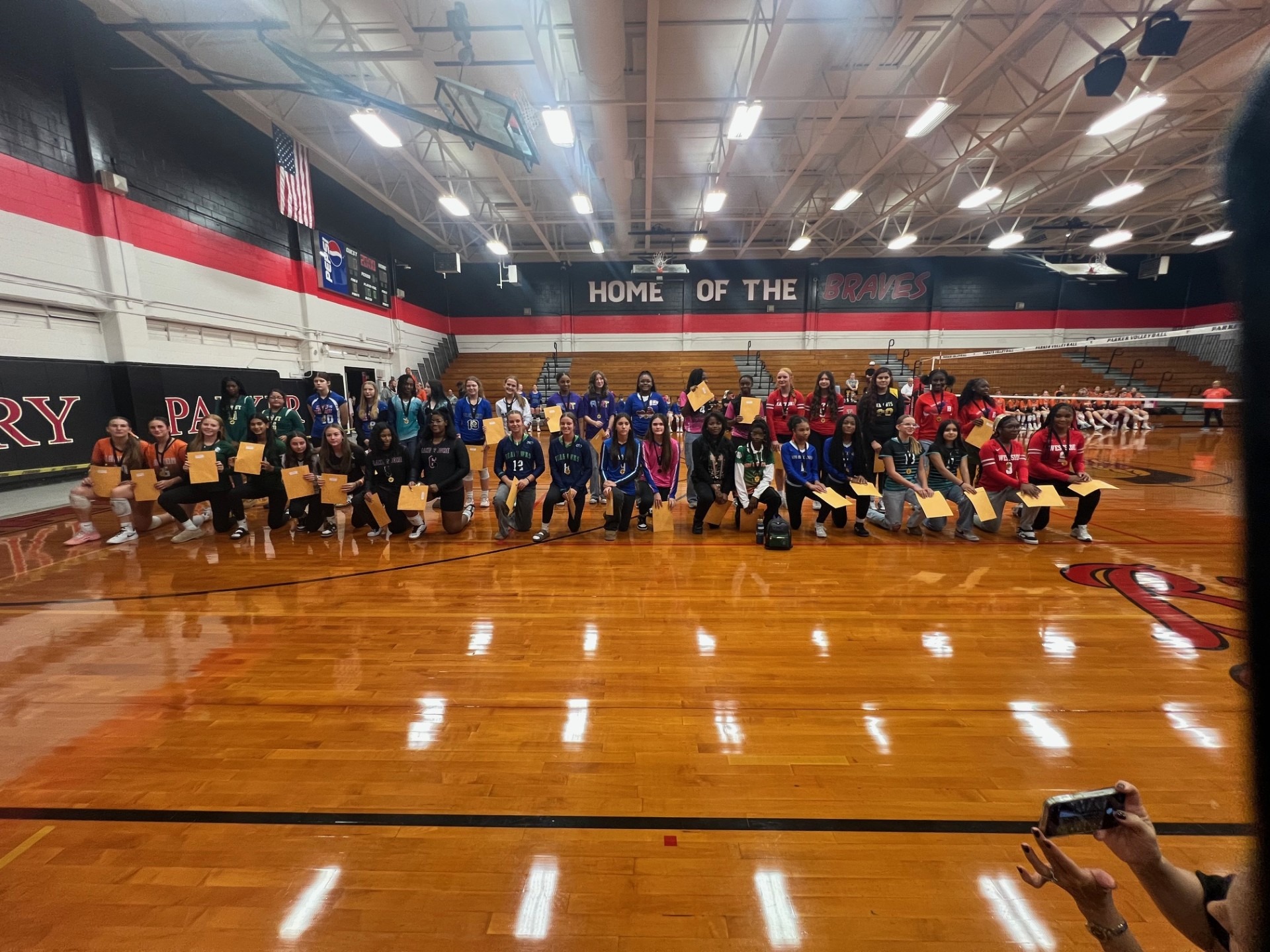 All Conference Volleyball Team