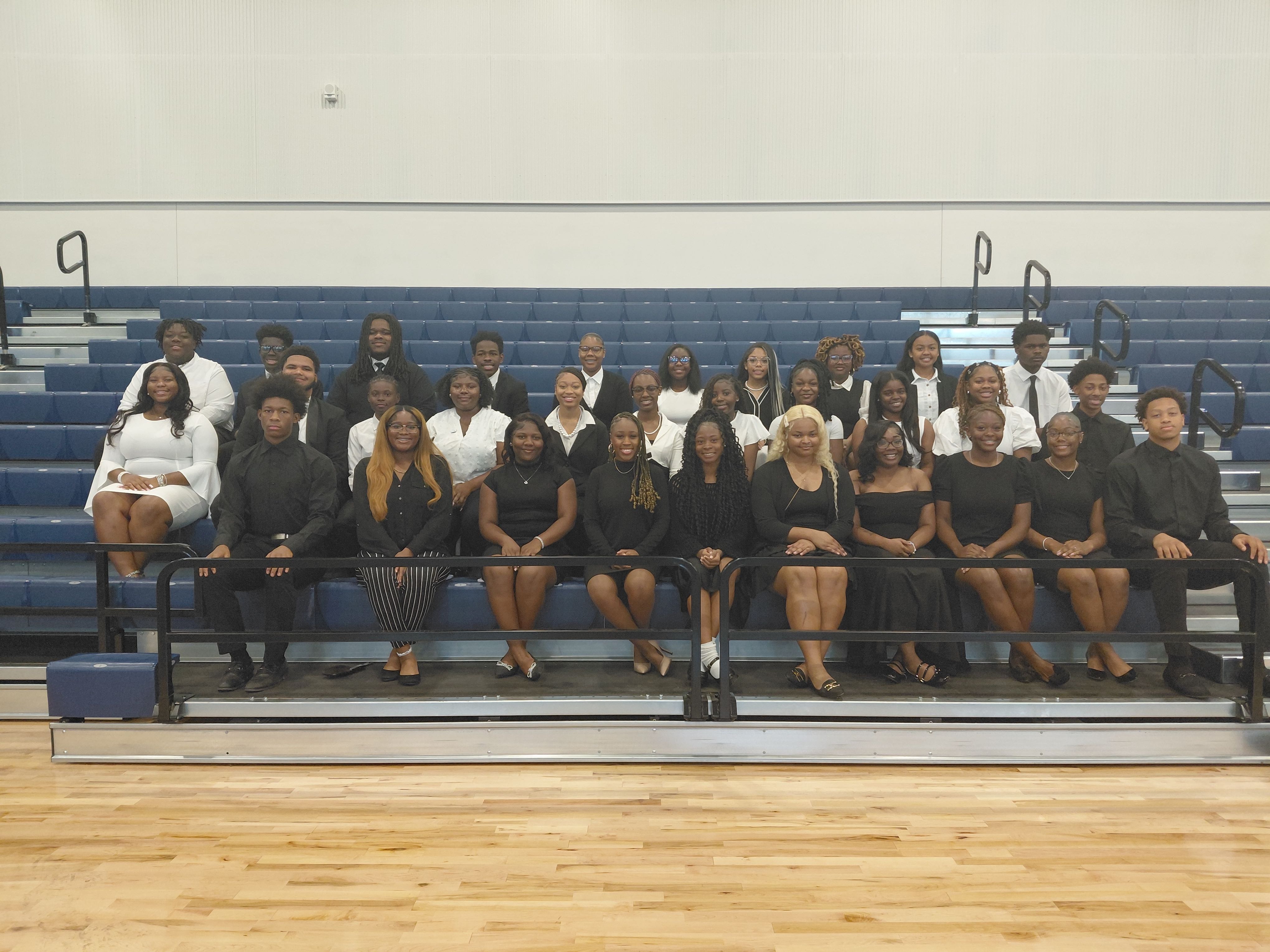 Jean Ribault High School students inducted into Business Professionals of America