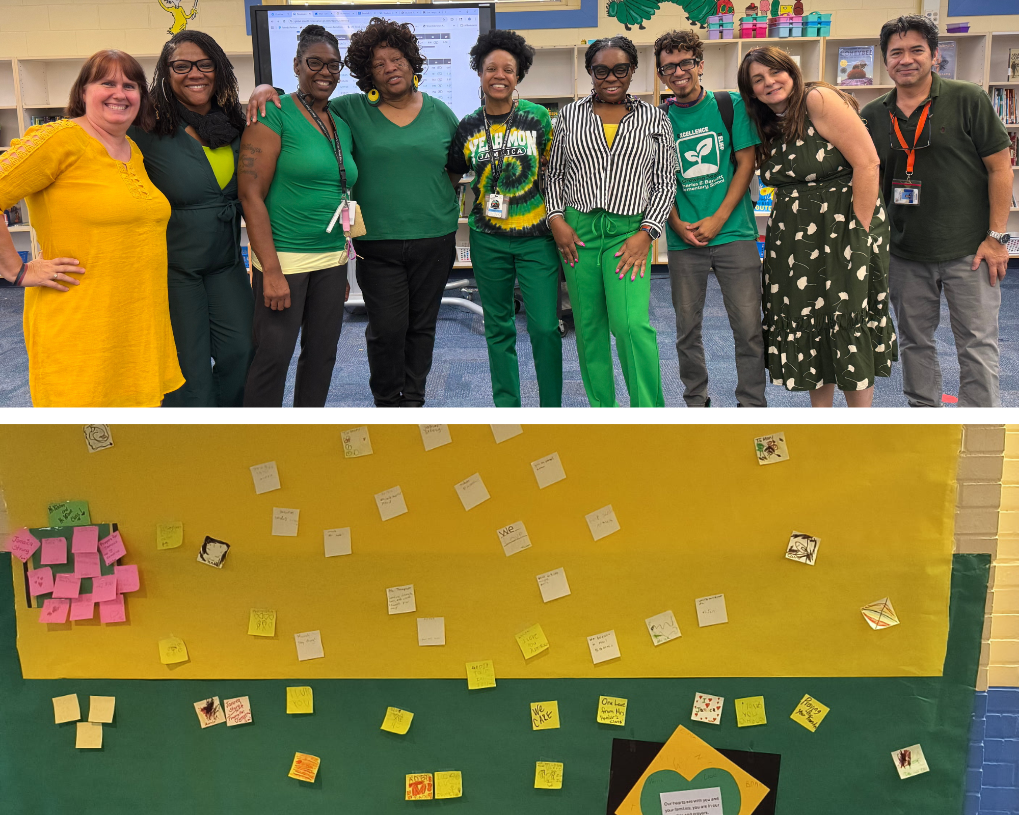 SP Livingston in support of Jamaica