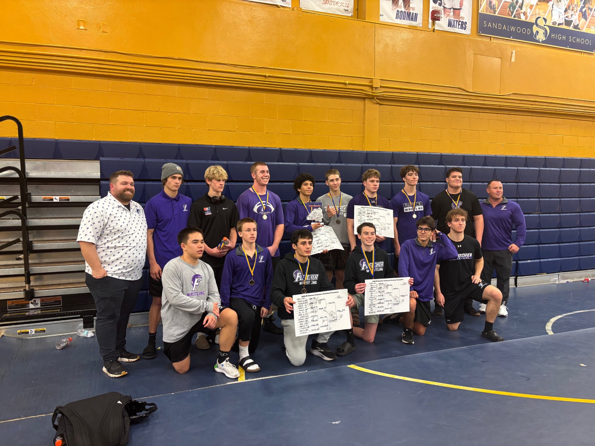 Fletcher High School Wrestling Champions