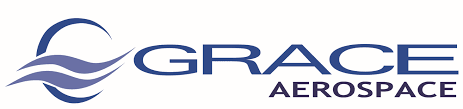 Grace Aerospace in blue lettering.