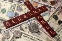 Scrabble tiles spelling Personal Finance