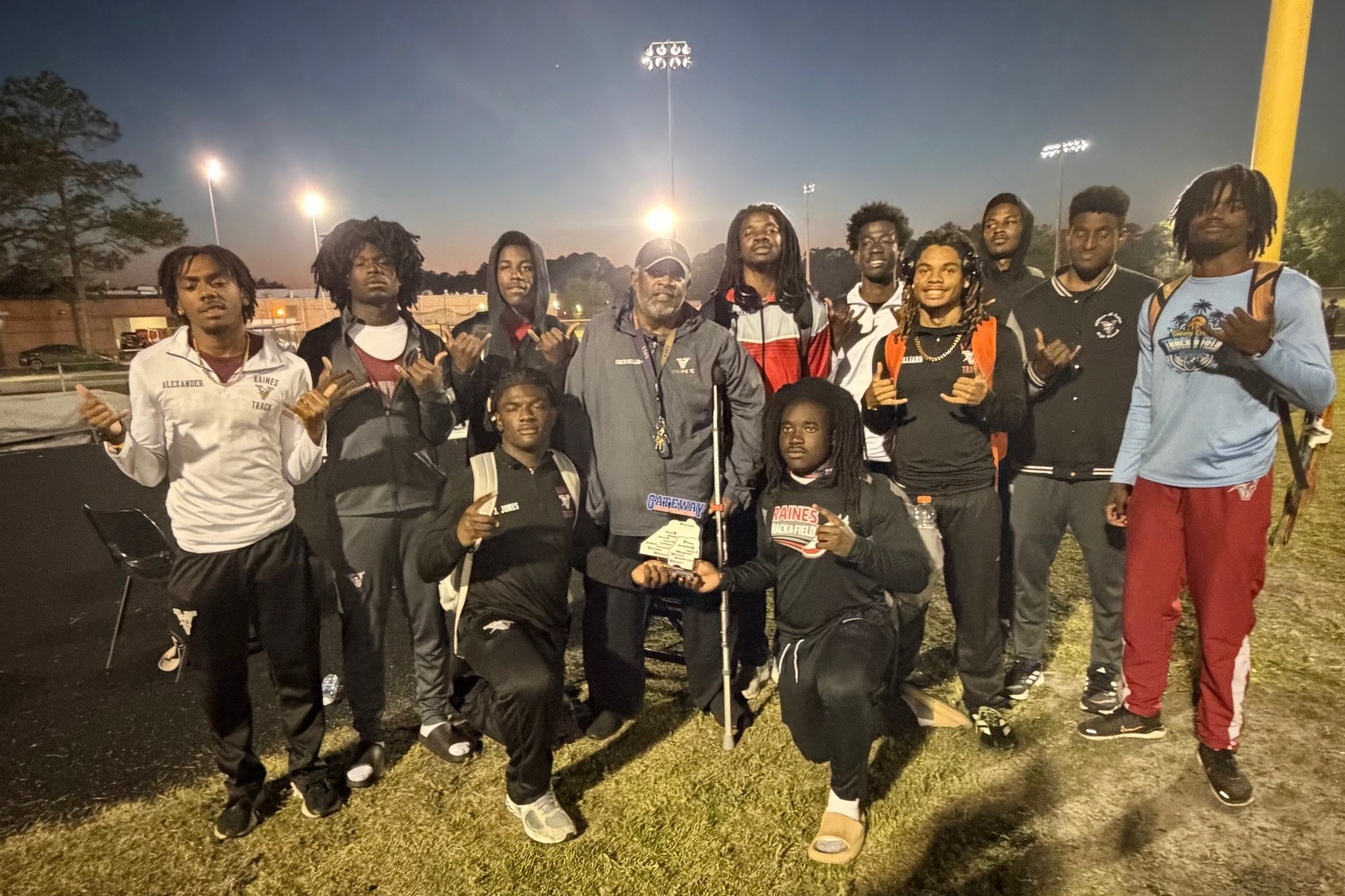 William M Raines High School Gateway Conference Boys Track Champions 