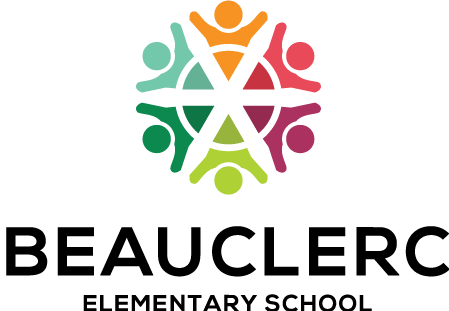 A colorful logo with four leaf shapes in red, yellow, green, and blue. Each leaf points outward, creating a circular design.