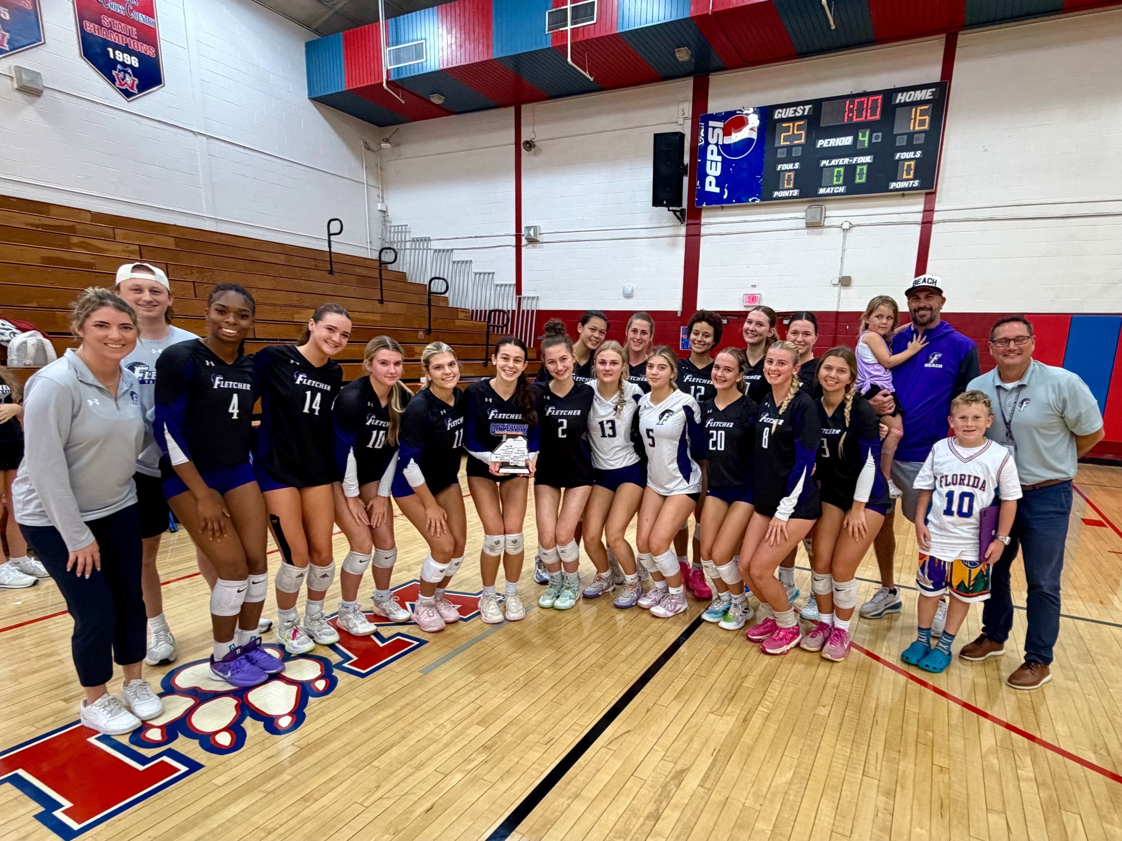 Fletcher High School Volleyball Champions