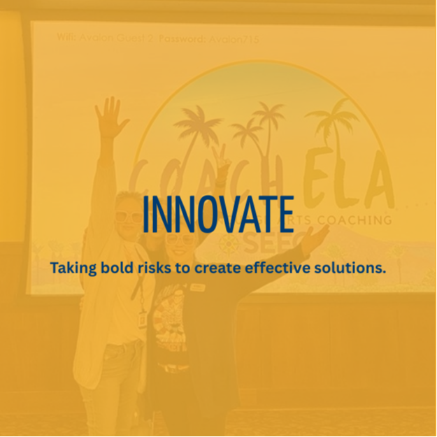innovate: taking bold risks to create effective solutions