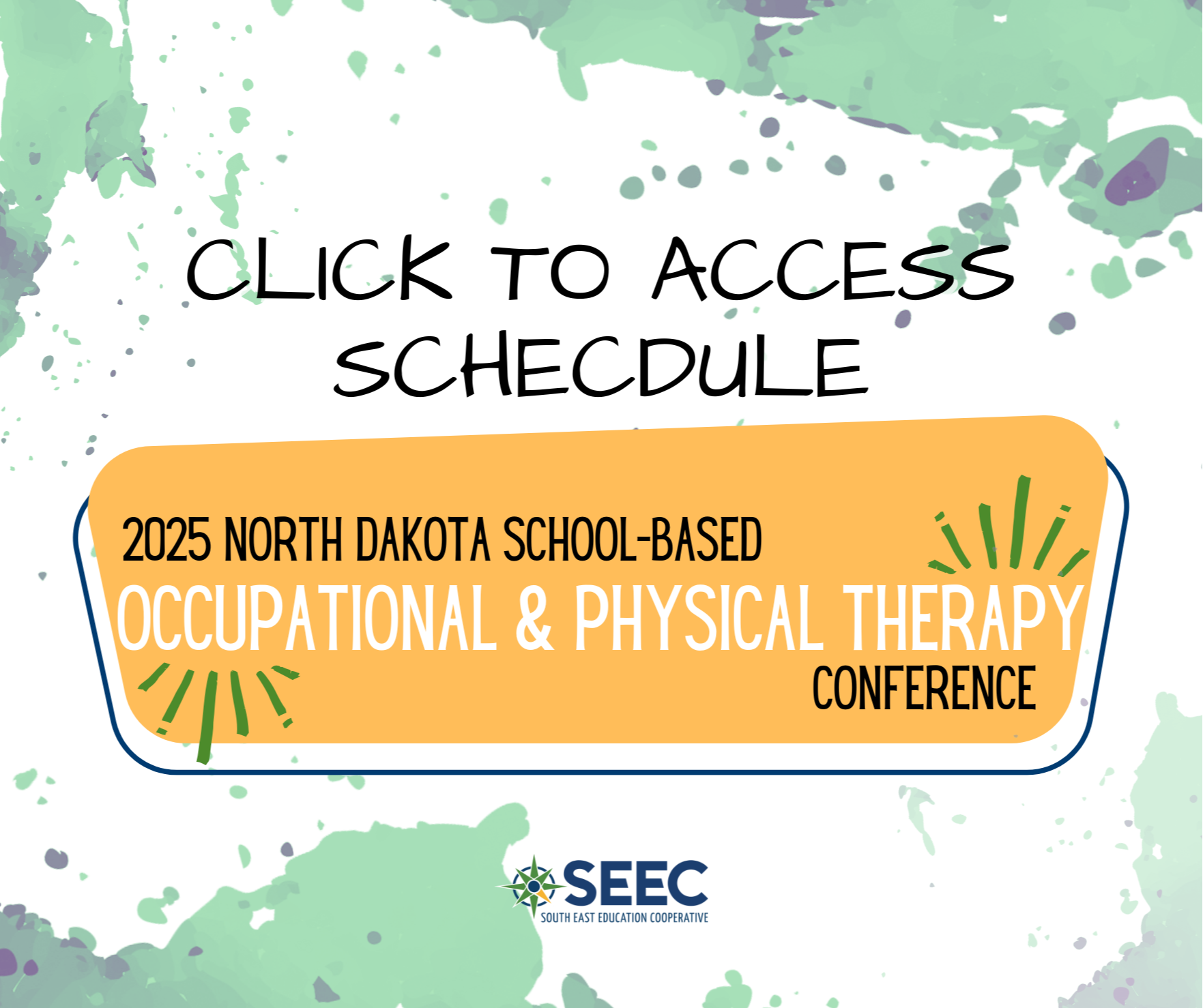 2025 north dakota school-based occupational and physical therapy con october 2 through 3 2025 click to access schedule 