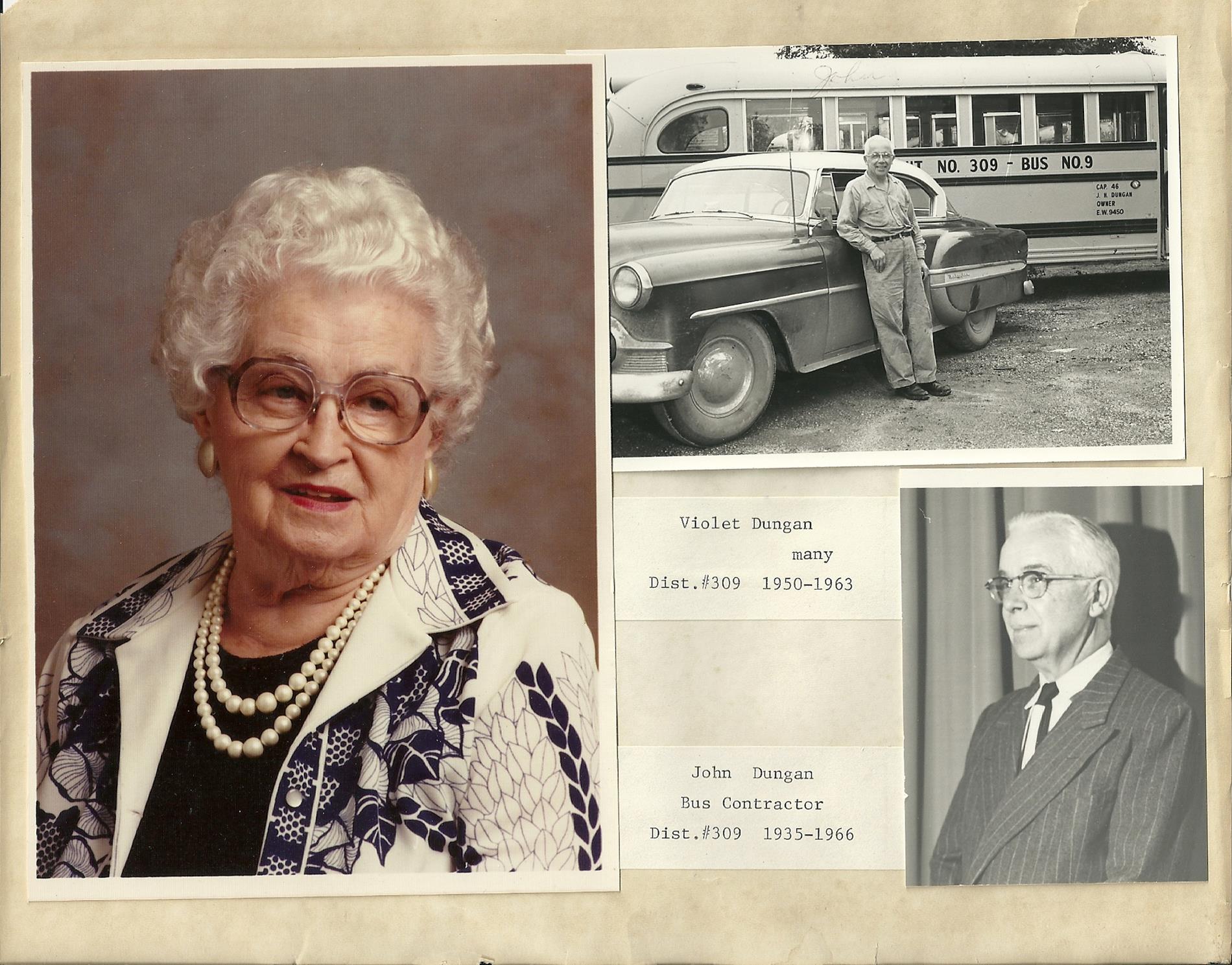 Violet Dungan ((1950-1963)