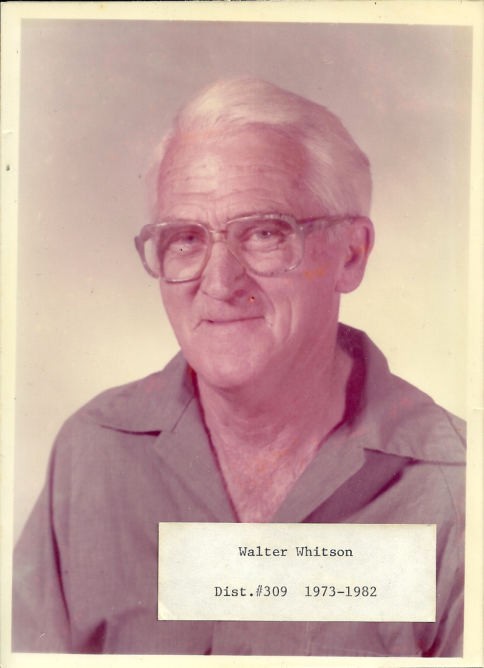 Walter Whitson (1973-1982)