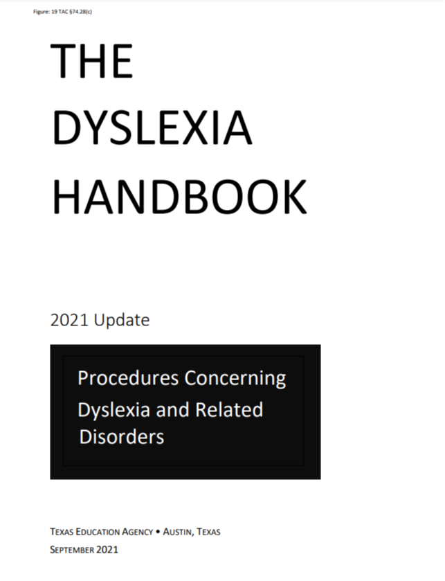 Dyslexia Handbook