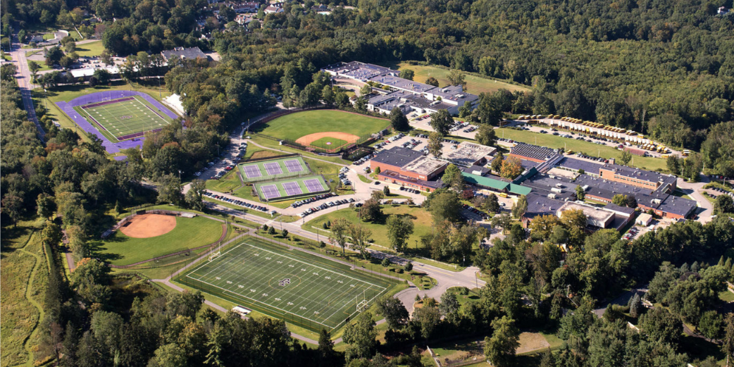 overhead shot