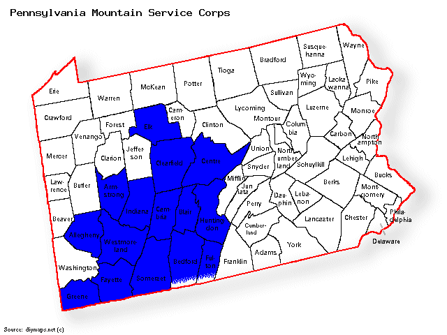 PMSC Map