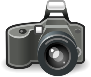clipart of a camera