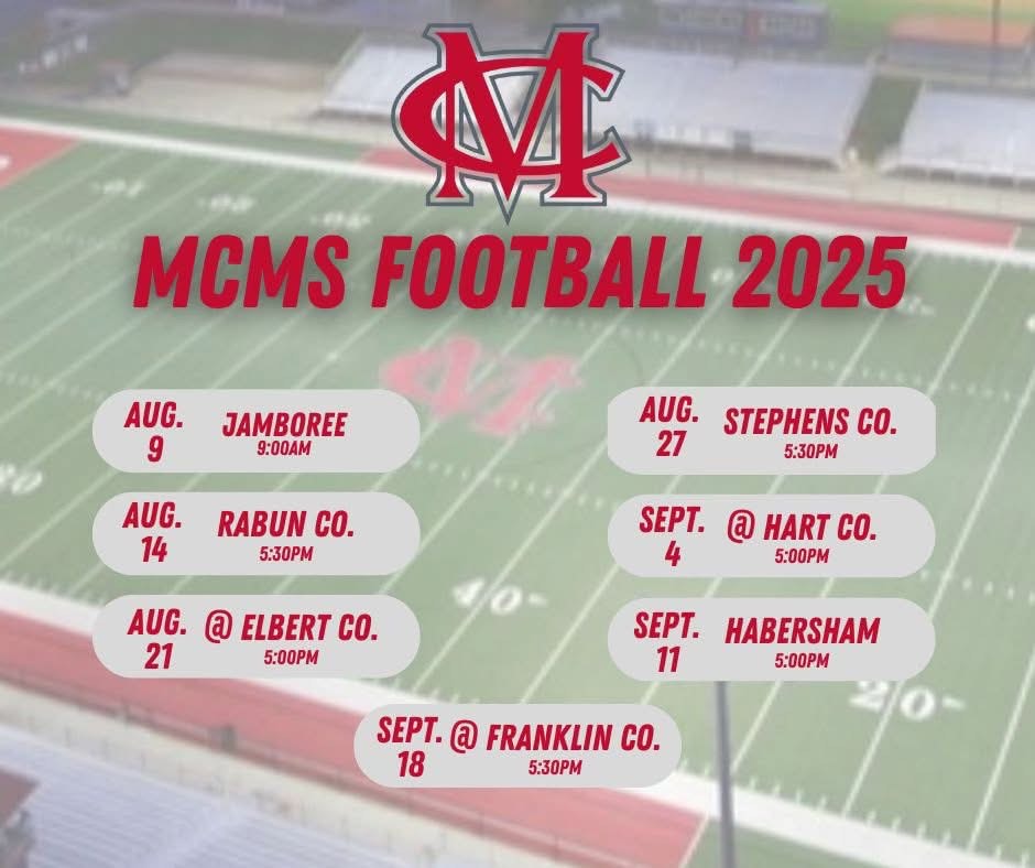 2025-2026 MCMS Football